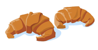 Illustration : croissant
