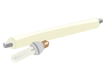 Ampoules fluo compacte
