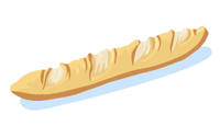 Illustration : baguette