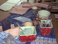 photo : peinture en phase aqueuse