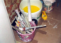 photo : peinture en phase aqueuse