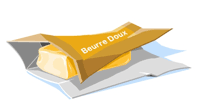 J P367 emballage du beurre