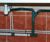 photo : vacuation d'eau